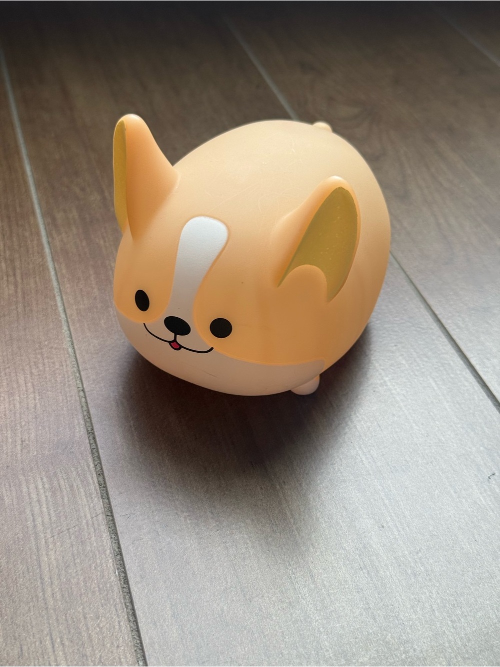 Peach Corgi Night Light - Cute Small Pets LED Lamp